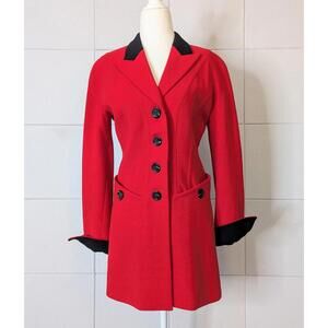 Vintage 90s 00s Escada Margaretha Ley tailored wool blazer jacket